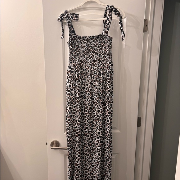 DVF for Target - Smocked Midi Tie-Strap Dress - Picture 4 of 8